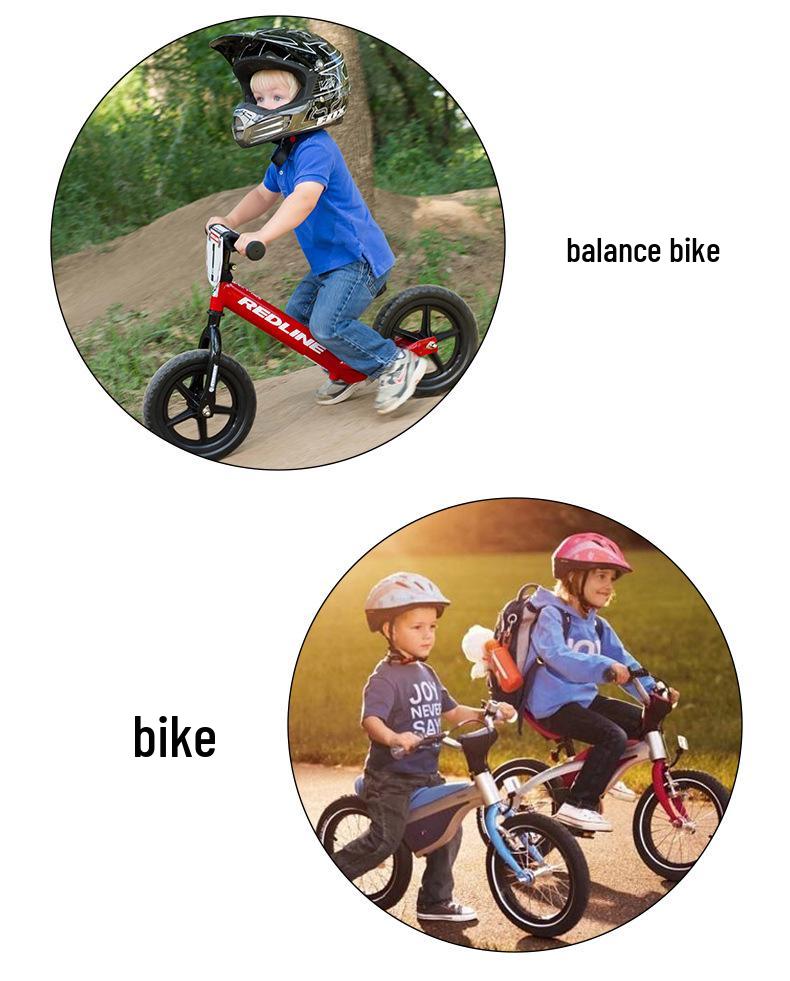 Children's Balance Bike Protective Gear Set: Knee & Elbow Pads for Cycling & Skating