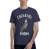 Cockatiel Mom Gift Cockatiel Parrot Bird Owner Gifts 100 Cotton Casual Breathable Confortable Vintage Designer Clothes Men Men