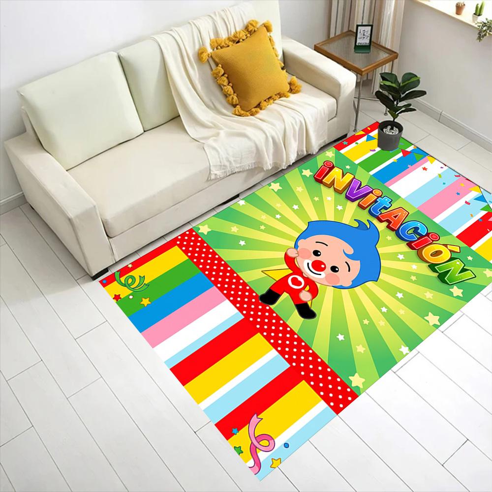 Plim Plim Carpet Design For Playrooms Kitchen Bedrooms Outdoor Antislip Carpet Anime Office Decor Birthdaychristmas Gift