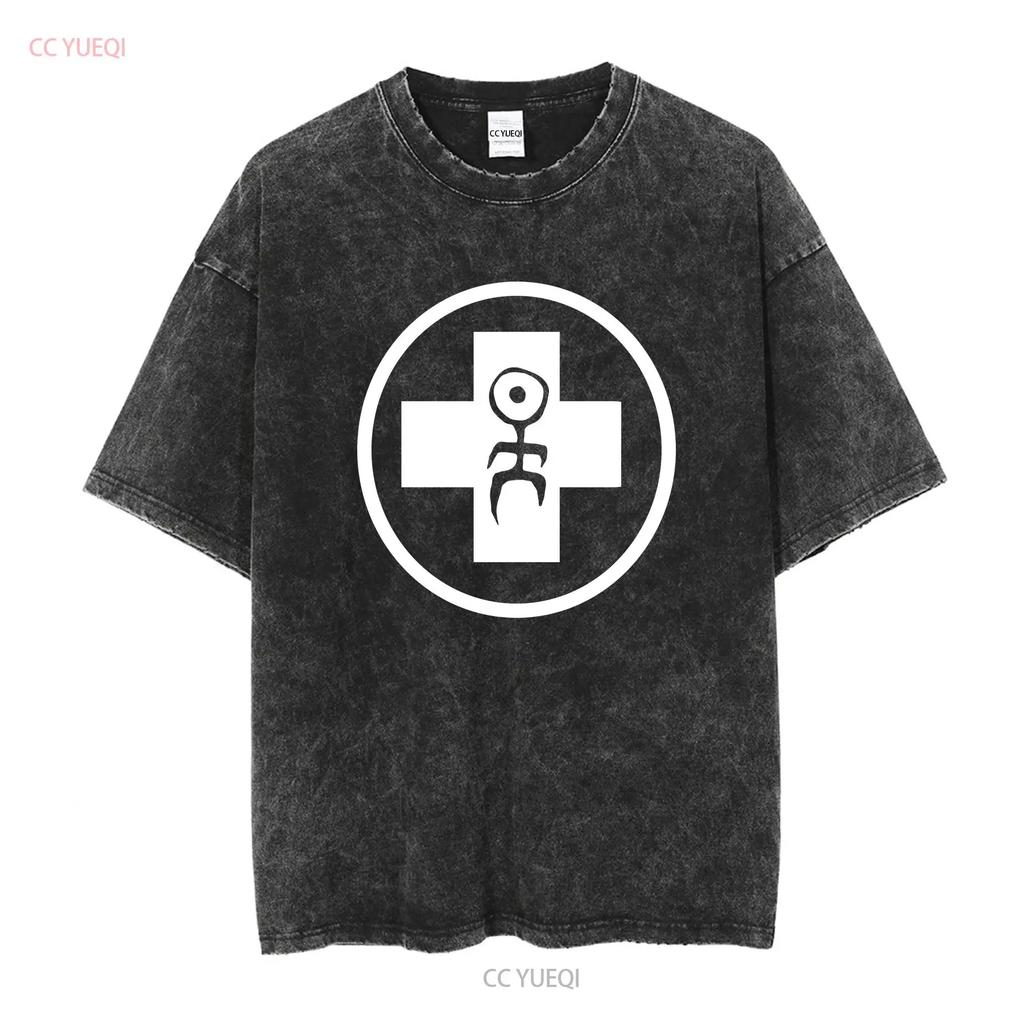 Einstürzende Neubauten T-Shirt Industrial Noise Experimental Goth Vintage Washed Stylisches Herren-Top für den Alltag Grafik