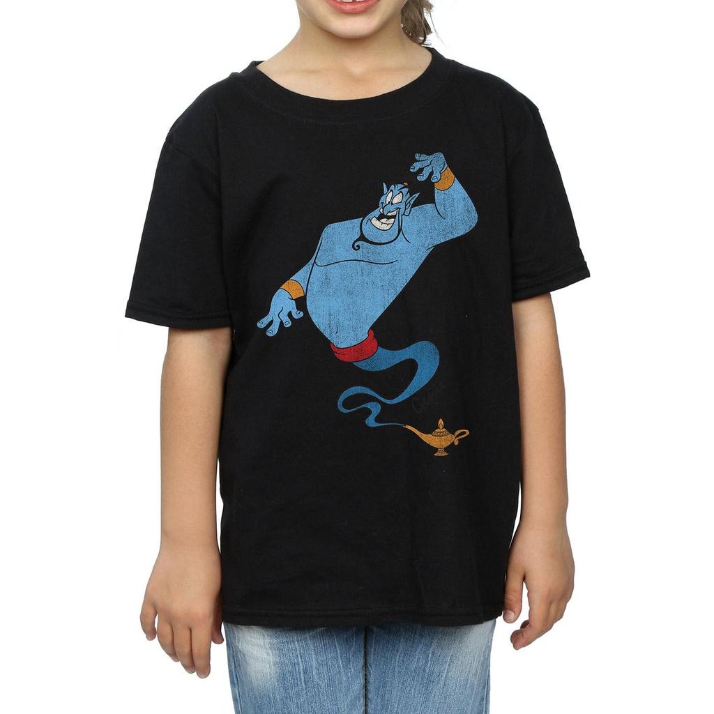 Disney Girls Aladdin Classic Genie Cotton T-Shirt