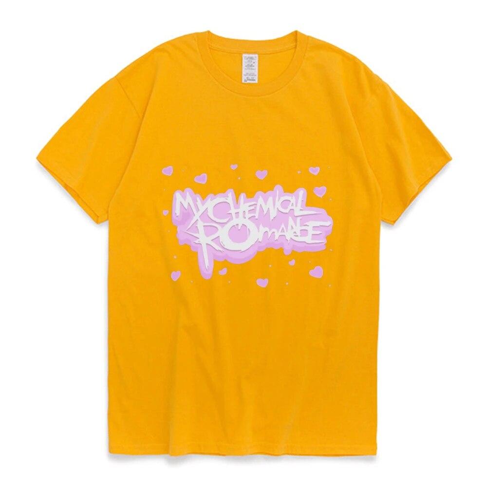 

Футболка с рисунком My Chemical Romance Three Cheers for Sweet Revenge, черные парадные рубашки Homme, новая хлопковая футболка, женские топы унисекс XL