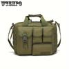 Taktická brašna, 15palcová pánská taška přes rameno Vojenská brašna pro muže Vojenská taška na notebook Taška přes rameno