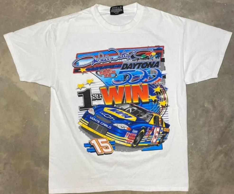 Vintage 2001 Michael Waltrip Daytona 500 Winner Nascar T-Shirt L