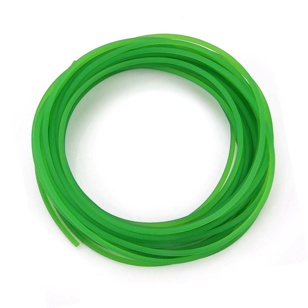 Green Rough Surface PU Polyurethane Round Belt for Drive Transmission