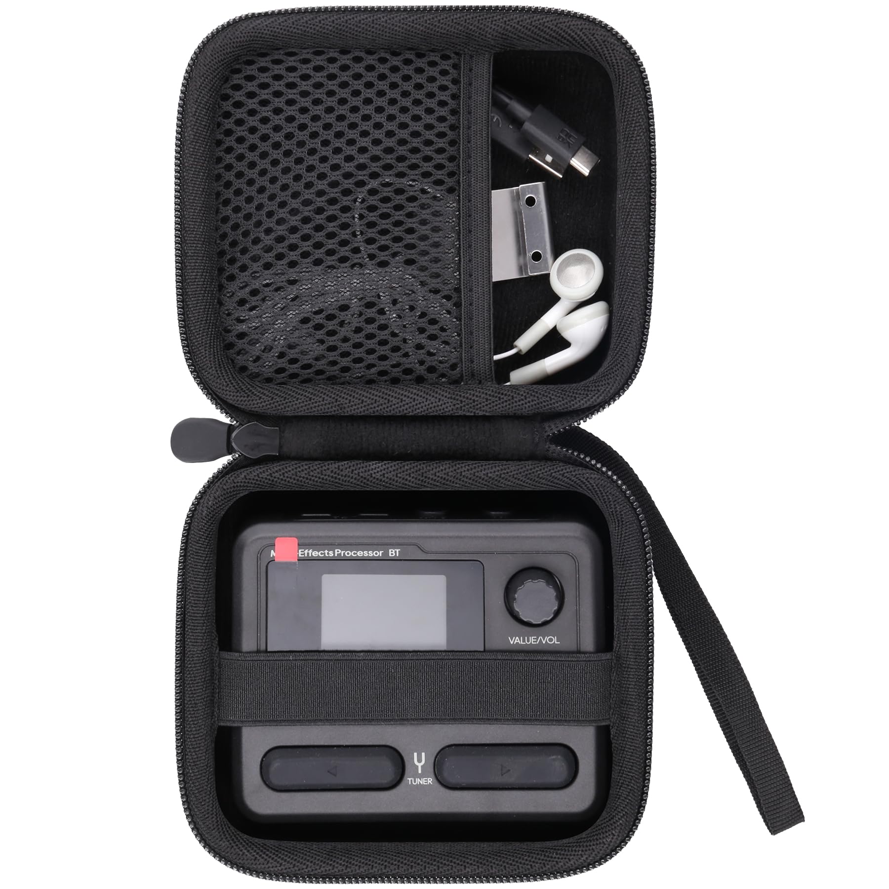 

(Только случай) SONICAKE Pocket Master QME-10BK Чехол для хранения педали мультиэффектов, Черный - Khanka