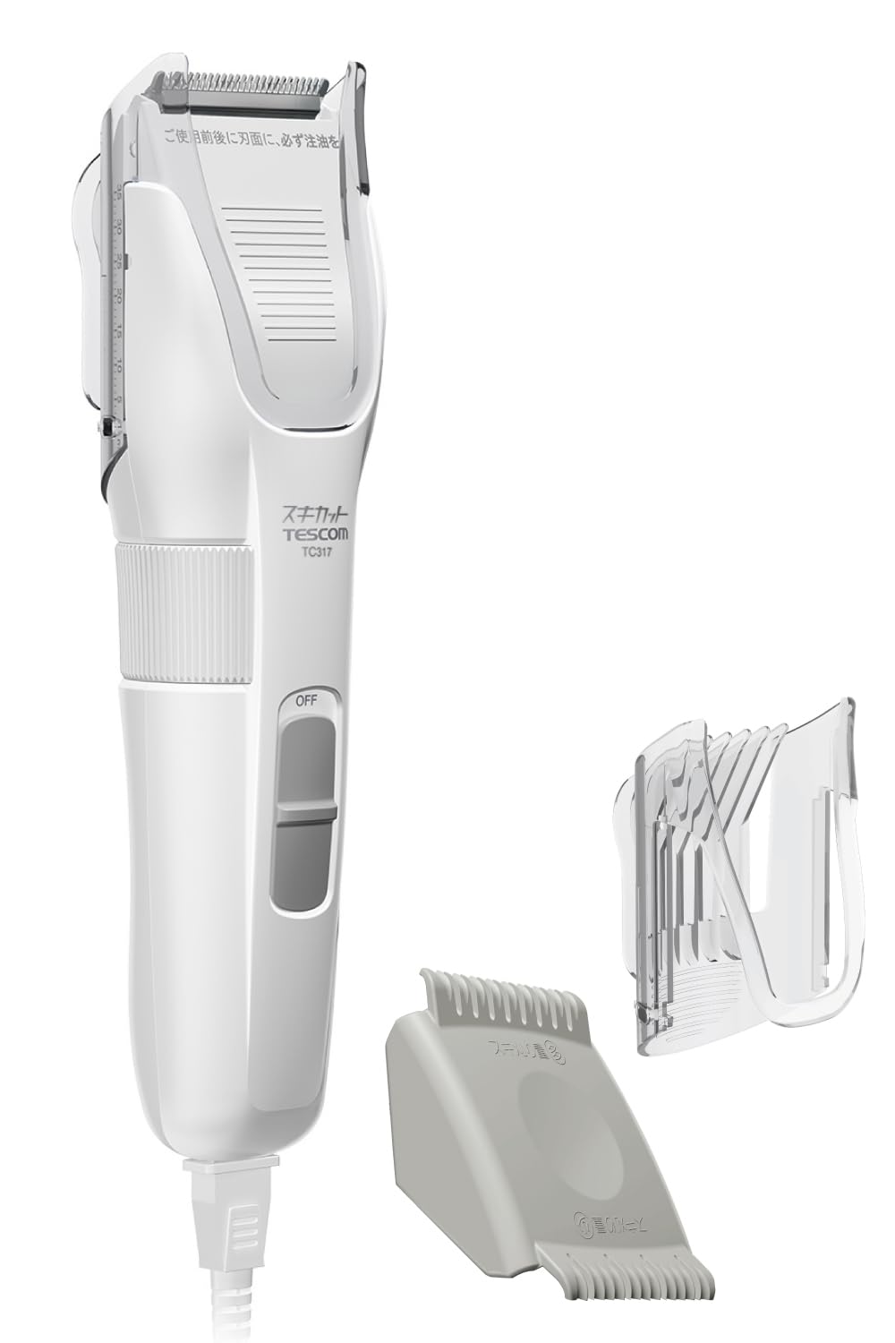 

Машинка для стрижки волос TESCOM, сетевая, белая, TC317-W