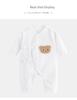 Newborn Unisex Butterfly Onesie - Soft Cotton Romper for All Seasons
