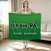 1 Peça Cobertor de Flanela com Padrão de Nome Personalizado do Hannover 96 Adequado para Todas as Estações para Decoração de Casa Calor e Conforto Presentes Presente de Feriado