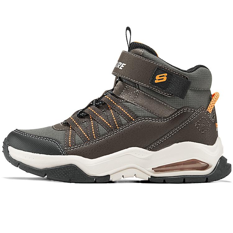 Skechers Comfortable Durable Warm High-Top Casual Shoes Kids sneaker Brown 406429L-CHOR 27.5