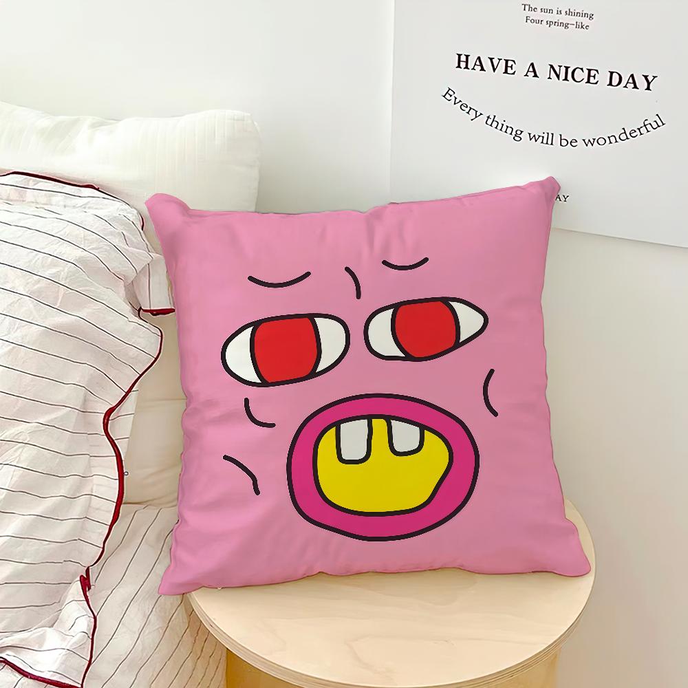 Kissenbezug weich das Kissen C-Cherry Sänger Hülle für Tyler Sofa c-Creator Wohnzimmer Homeoffice Bomben Dekor Schutzhüllen