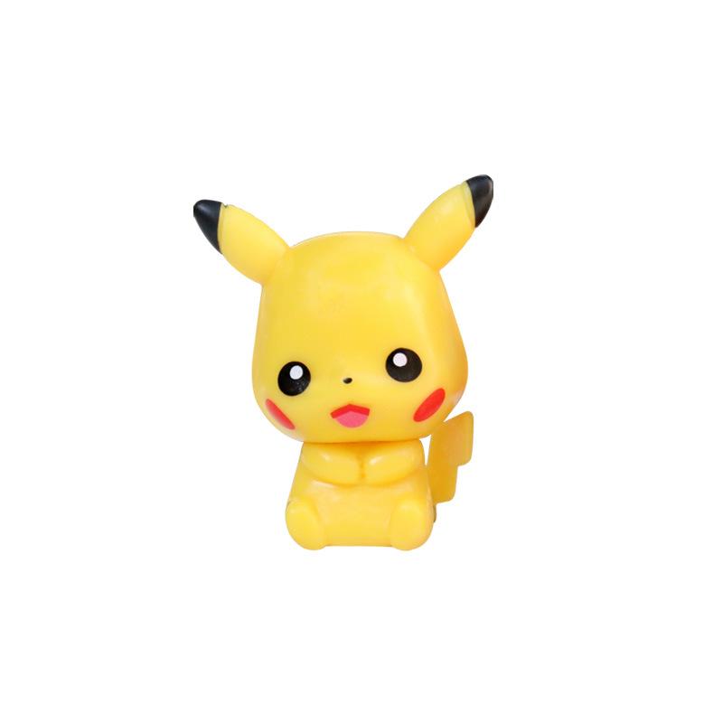 Adorable Pokémon Figurines: Charmander, Squirtle, Psyduck - Creative Gifts for Car Dashboard or Desktop