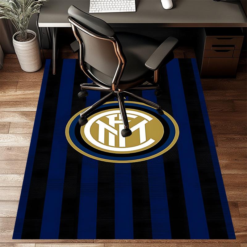 I-Internazionale Milano (8)Printed Area Rug Carpet for Bedroom Living Room Home Decor Rugs Mat Non Slip Mat Rug for Bedside