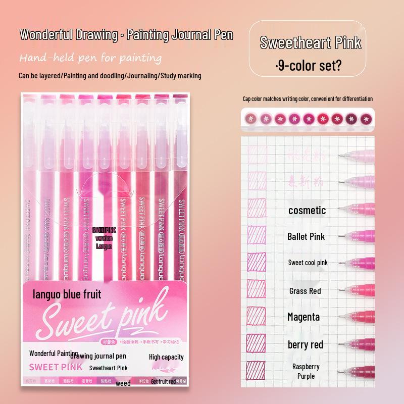 

Моранди Синий Фруктовый Полный Набор: Маркеры нейтральных оттенков для кожи большой емкости для студентов 0.5 mm