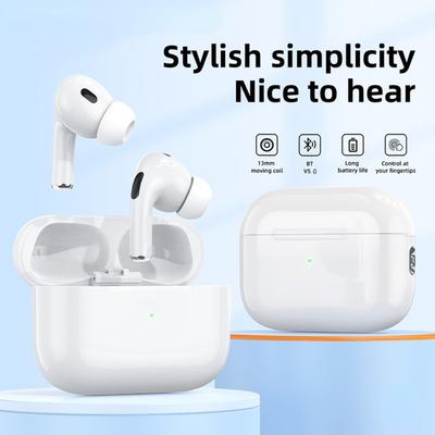 YurKem Air 5 TWS Gaming Wireless Bluetooth 5.0 Earphone GPS Positioning Earbuds Name Change Headphone Wireless Charging Headset For IOS Android