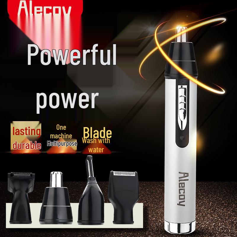 4-in-1 Electric Nose, Ear, and Eyebrow Trimmer Set