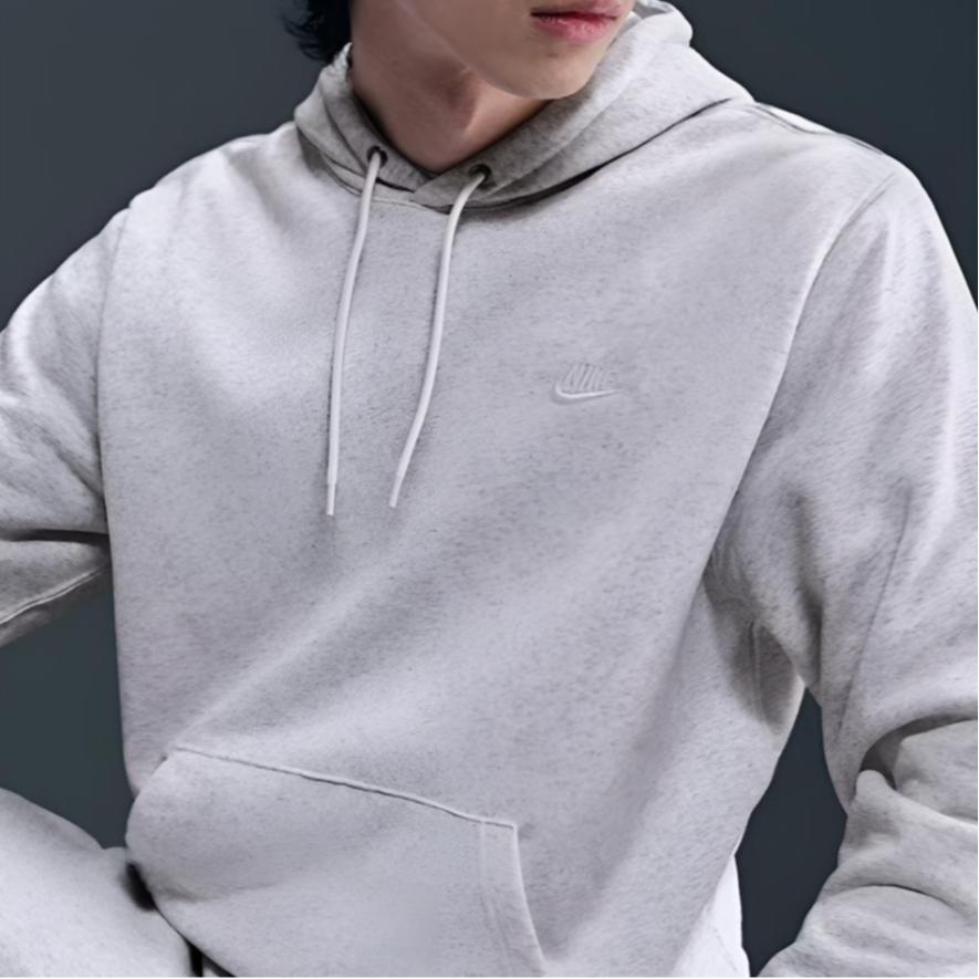 Nike Logo Loose Fit Pullover Hoodie Long Sleeve Sweatshirt Men hoodies FN3867-051