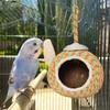 Bird Breeding Nest Parrot Nesting House Cage Accessories Hut Shelter for Small Medium Birds Sparrows