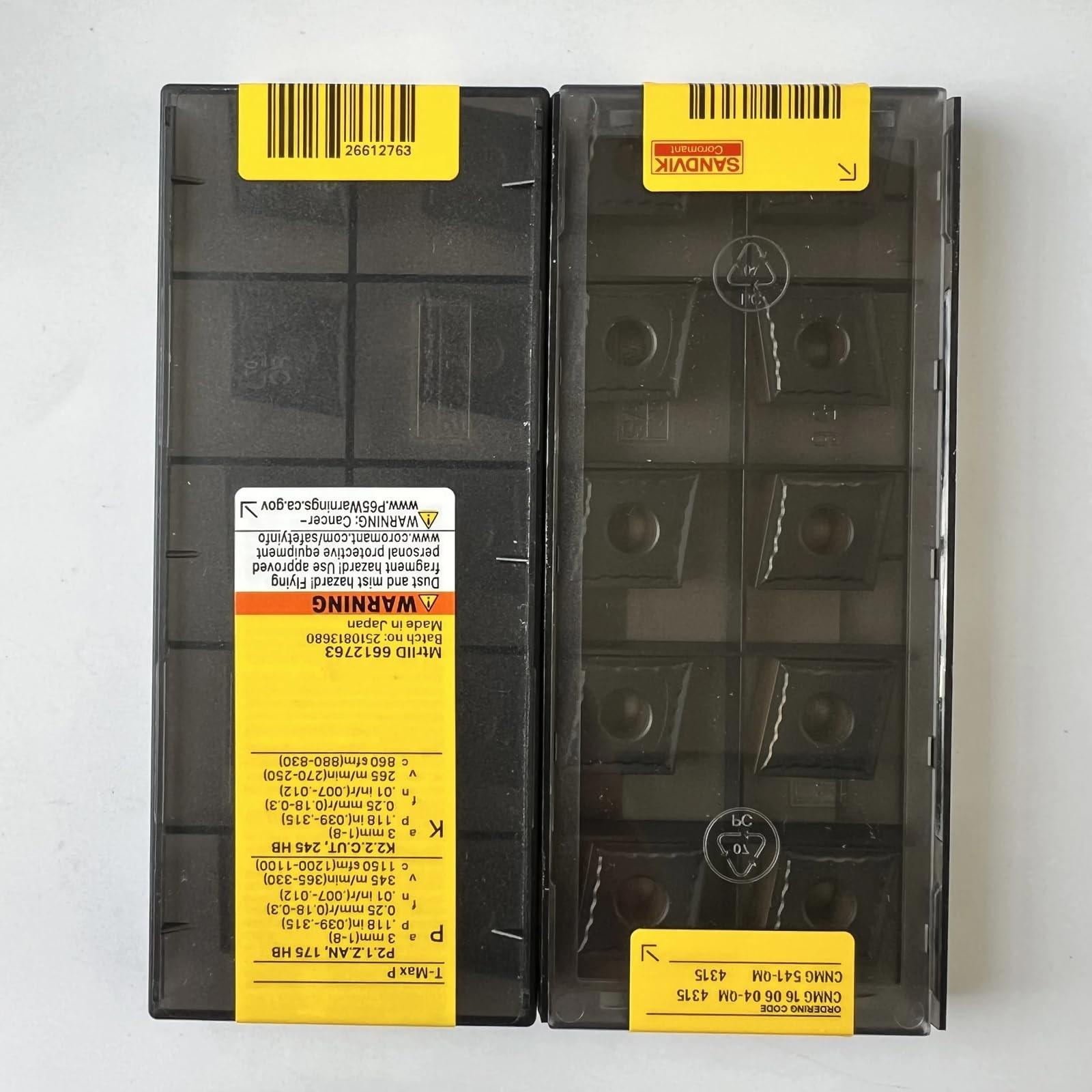 

Original Sandvik / CNMG160604-QM 4315 / CNC lathe carbide blade 10 Pcs