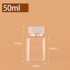 Transparent Refillable Plastic Bottle 15ml 30ml 50ml 100ml 250ml 500ml White Cap Leakproof for Essential Oil Perfume Storage