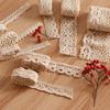 Huan Chuang Cotton Lace Ribbon for DIY Crafts and Clothing Fabric Decorations