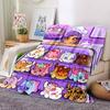 Coperta Stampata a Tema Aphmau con Nome Personalizzato - Perfetta per Divano, Letto, Viaggi e Uso Esterno | Lavabile in Lavatrice, Accogliente e Resistente.