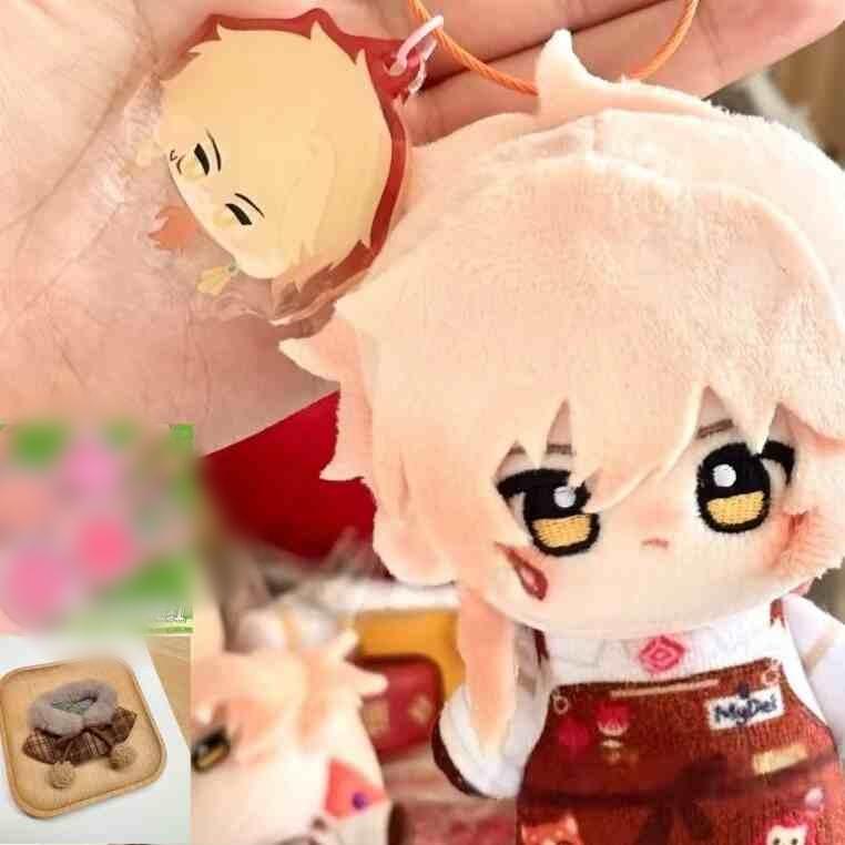 Ufficiale Honkai: Star Rail Phainon 10cm Bambola di Cotone Cosplay Vestire Fai da te Peluche Kawaii Peluche Bambole Imbottite Anime Gioco Giocattolo