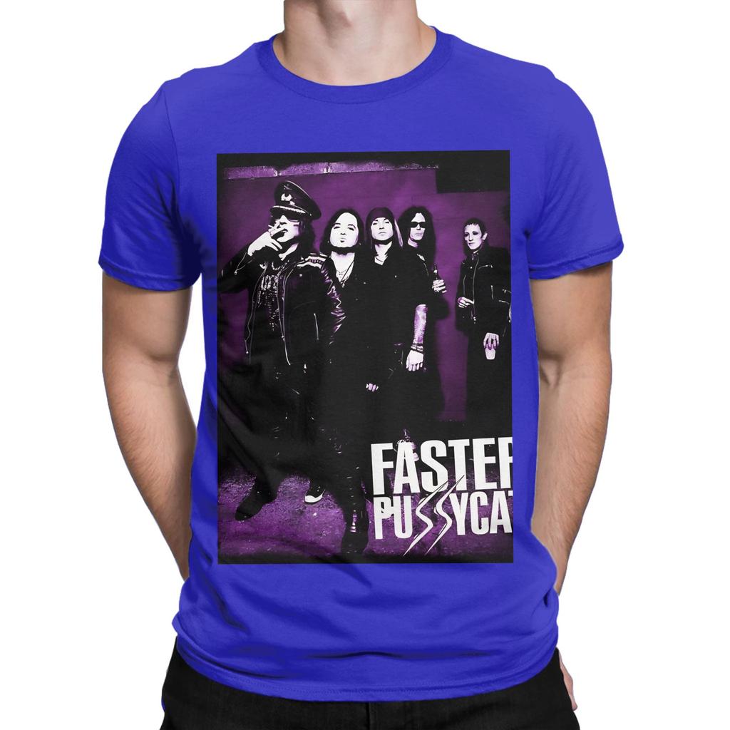 Faster Pussycat Funny 100 Cotton Tshirt Faster Pussycat Tops Tees For Unisex