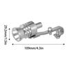 car turbo sound whistle, aluminum alloy general car turbo pipe muffler, turbo sound exhaust muffler pipe whistle, valve simulator whistle