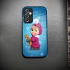 M-Masha Russian Animation B-Bear Phone Case Glass For Samsung Galaxy S23 S25 S24 S21 S22 S20 Ultra Fe Plus A34 A15 A14 Cover