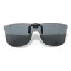 Trendy Clip-On One-Piece Driving Sunglasses with Xiaohongshu-Inspired Design