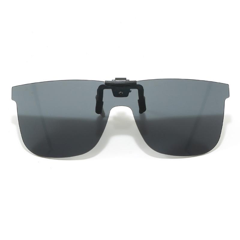 Trendy Clip-On One-Piece Driving Sunglasses with Xiaohongshu-Inspired Design