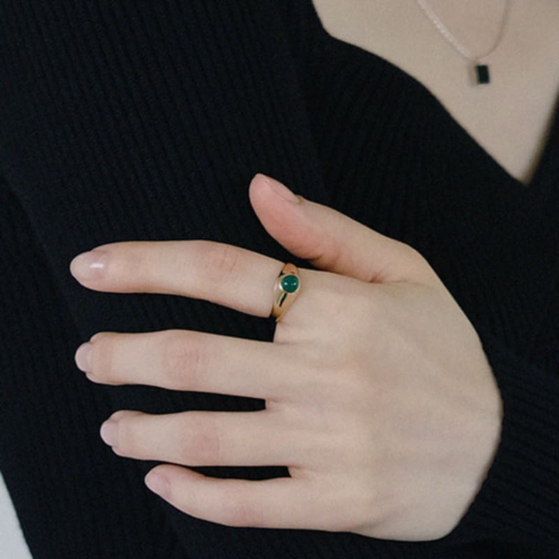 Pinaf Sole ring _ green