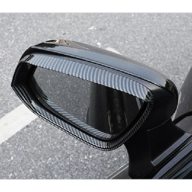 For Toyota RAV4 -2025 Carbon Fiber Rearview Mirror Rain Eyebrow Cover