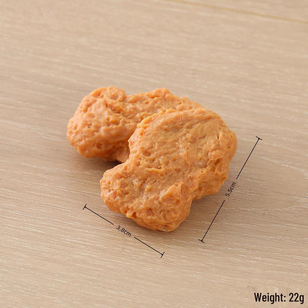 Vassoio Mini Snack: Anelli di Calamari, Patatine Fritte, Popcorn, Patatine, Nuggets di Pollo - Foto di Modelli Giocattolo