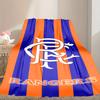 1pz Coperta Nap con Stampa Digitale, Coperta Rangers FC per Uso Domestico, Calore per Tutte le Stagioni, Coperta Regalo di Natale e San Valentino