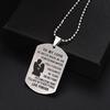 Military Necklace Dog Tag Diy Lettering Personalized Necklace Sweater Chain Batch