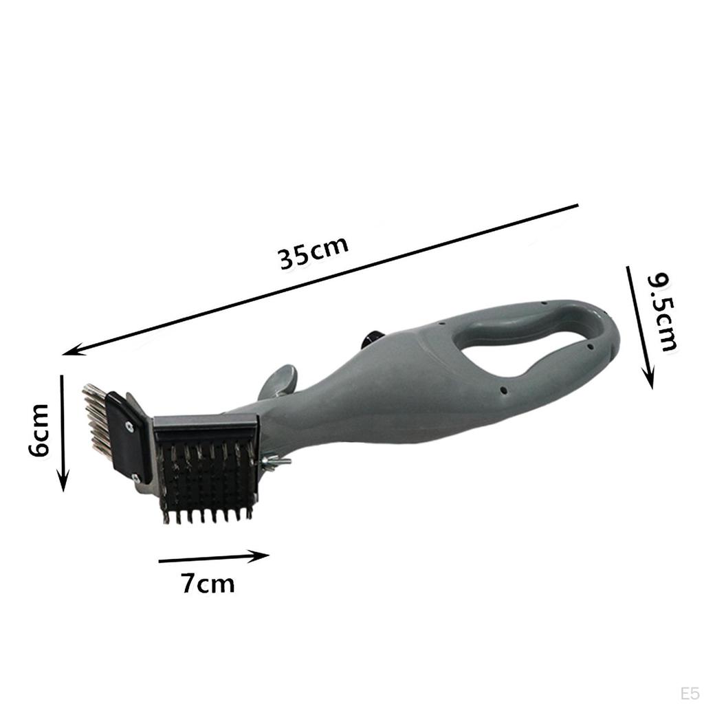 2 In 1 Grill Brush and , Cleaning Brush, Efficient Save Labors Portable