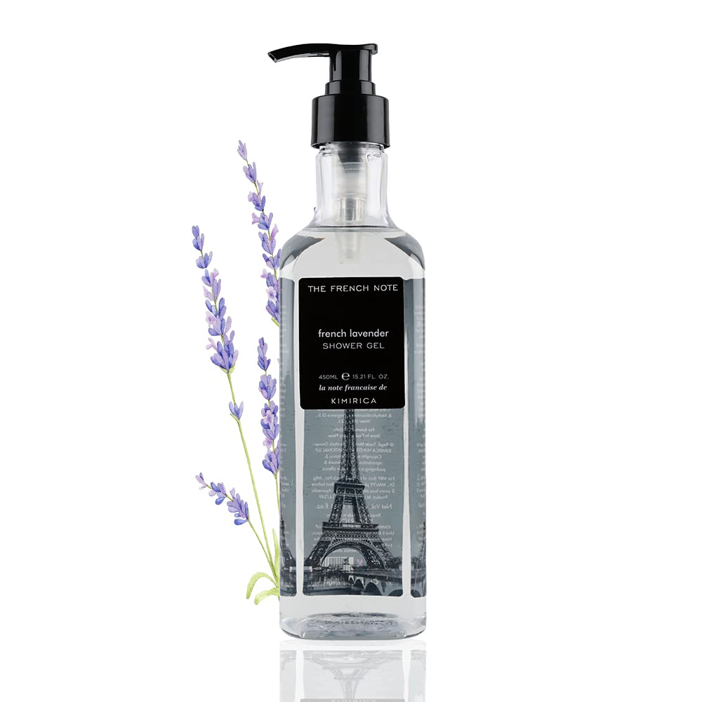 

Kimirica The French Note French enrich Lavender Summer Body wash 100% Vegan, Soap Free & Paraben Free | Shower Gel For all skin type | For Men &