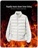 2026 Winter Couple's 3-in-1 Down Jacket Set - White Duck Down Windbreaker and Liner