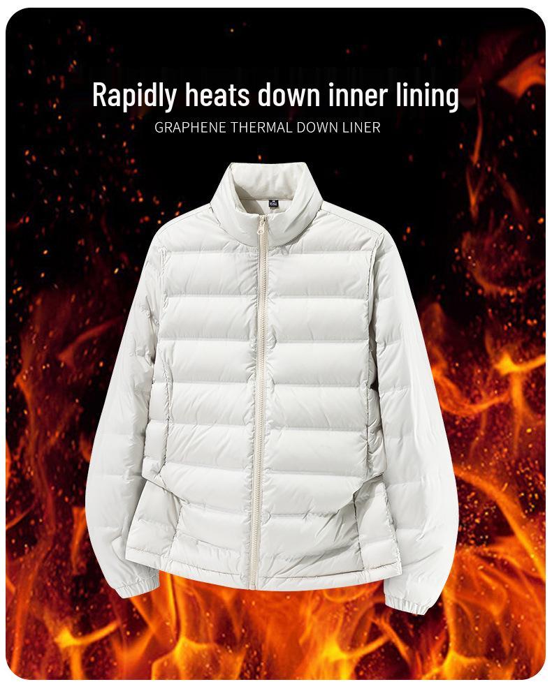 2026 Winter Couple's 3-in-1 Down Jacket Set - White Duck Down Windbreaker and Liner
