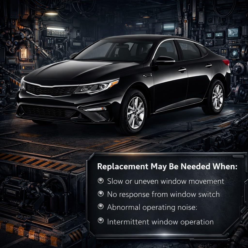 82460-D4010 Front Right Power Window Motor Fit for Kia Optima 2016-2020