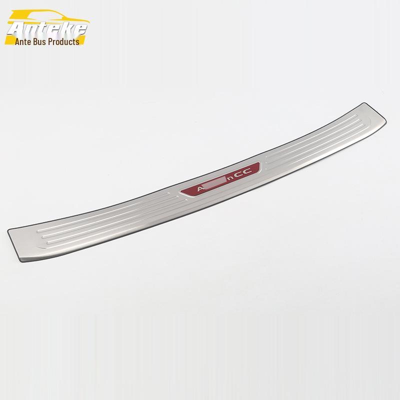 18 CC Rear Guard Plate Stainless Steel Trunk Protector for Tailgate