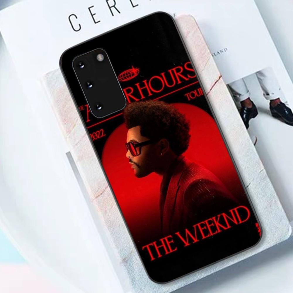 

Singer The W-Weeknd Phone Case For Samsung S 9 10 20 21 22 23 30 23 24 Plus Lite Ultra FE S10lite Fundas Samsung S21 fe