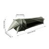 RUSUO Mesh Ultralight 1 Person Tent Waterproof Camping Tent for Outdoor Backpacking Hiking Fishing Tent,
