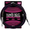 Ernie Ball 6393 Male Mono Jack Cable 3m Purple Instrument Cable