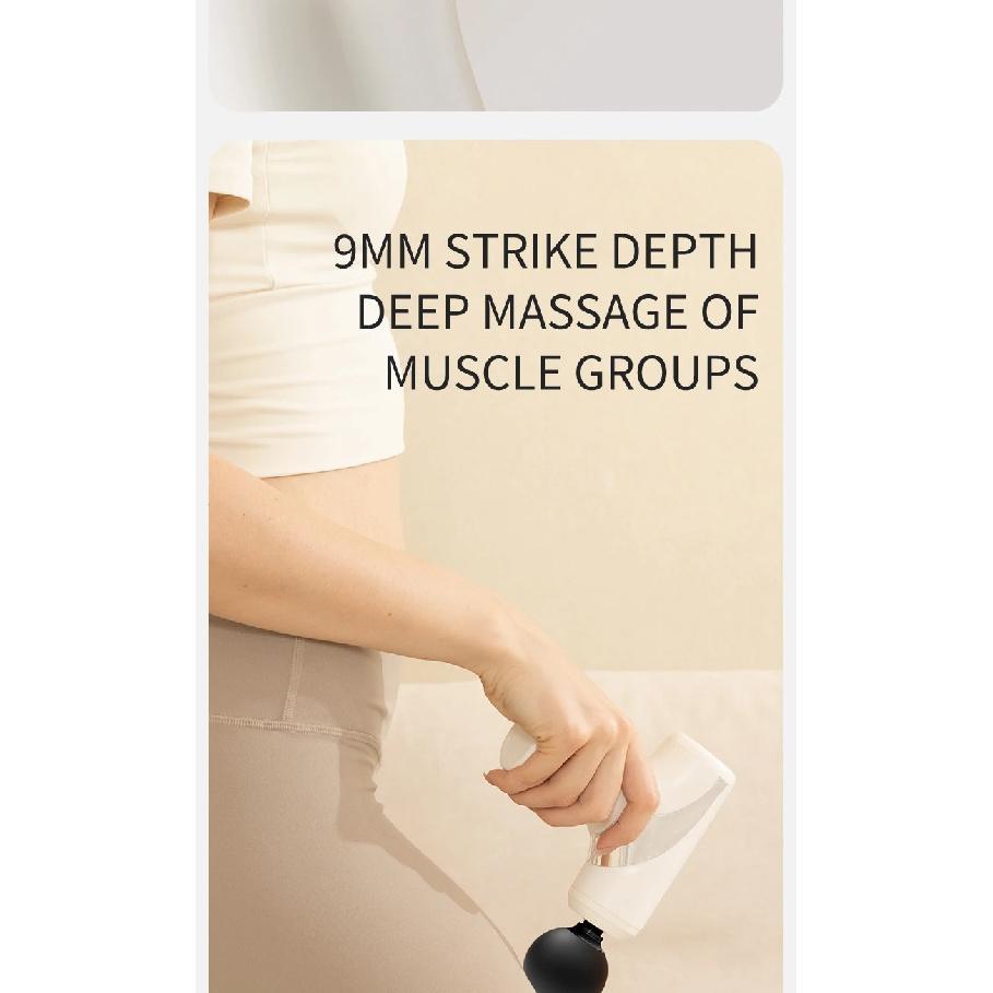 10 head fascia gun electric vibration massage gun for relaxing the body and massaging handheld impact massager
