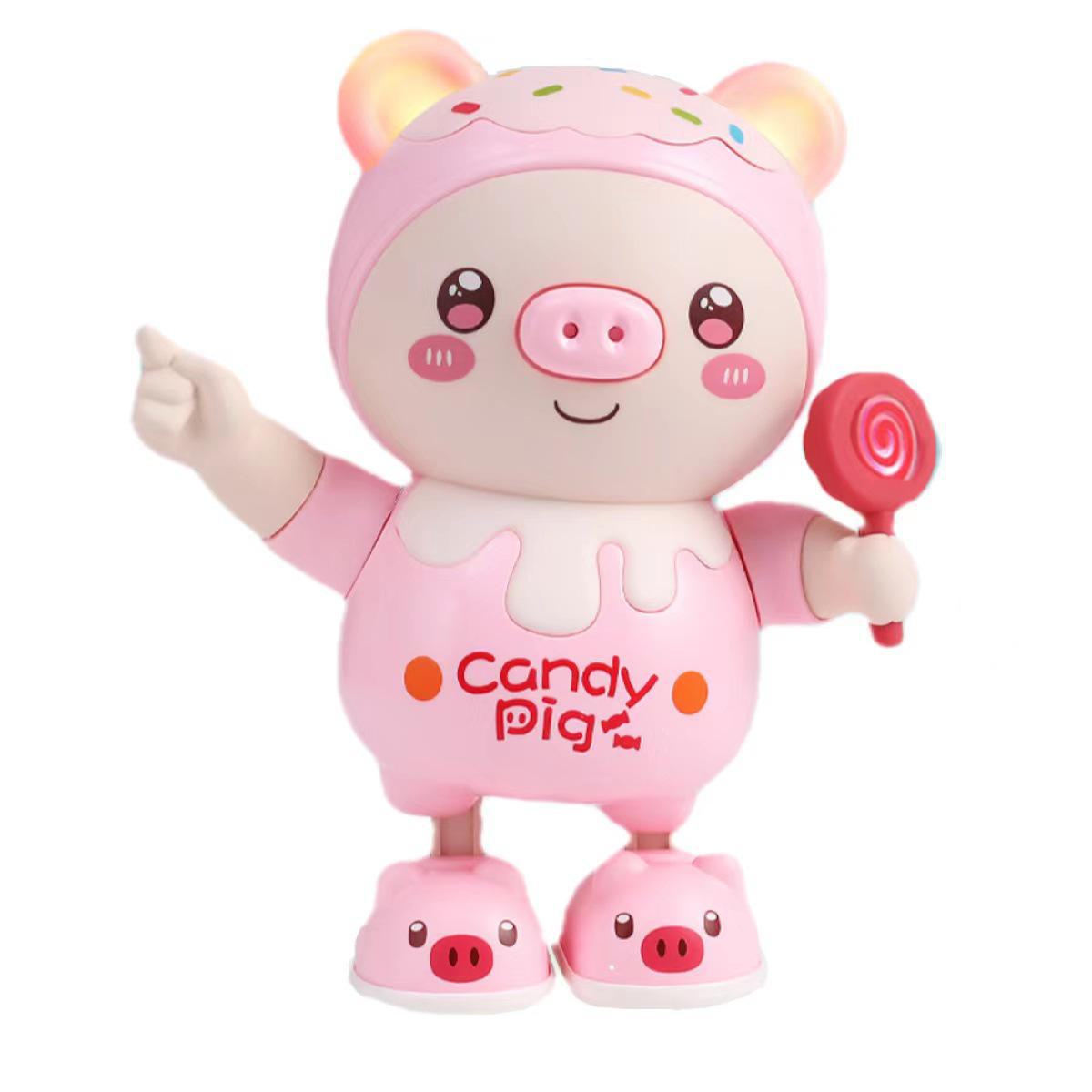 

Дитяча іграшка-порося, що співає й танцює, натхненна дуінь Standard рожевий