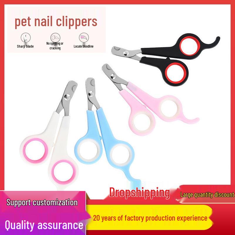Stainless Steel Pet Nail Clippers for Dogs, Cats, and Squirrels