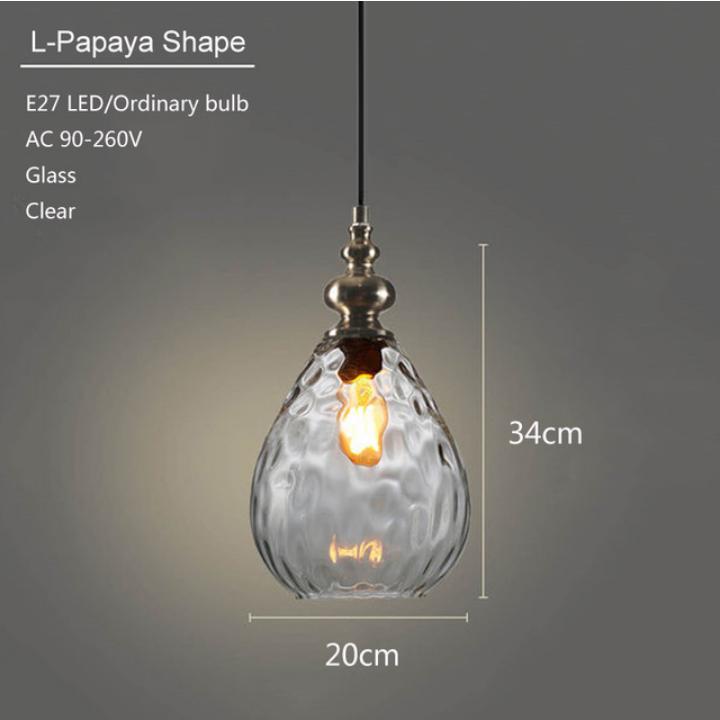 Modern Creative European Water Wave Glass Chandelier LED E27 Living Room Dining Room Kitchen Cafe Interior Lighting Fixture